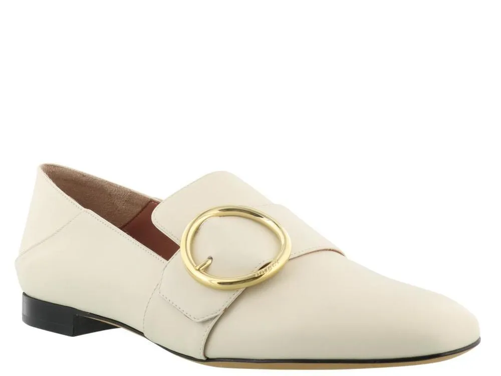 Bally Lottie Buckle Loafers