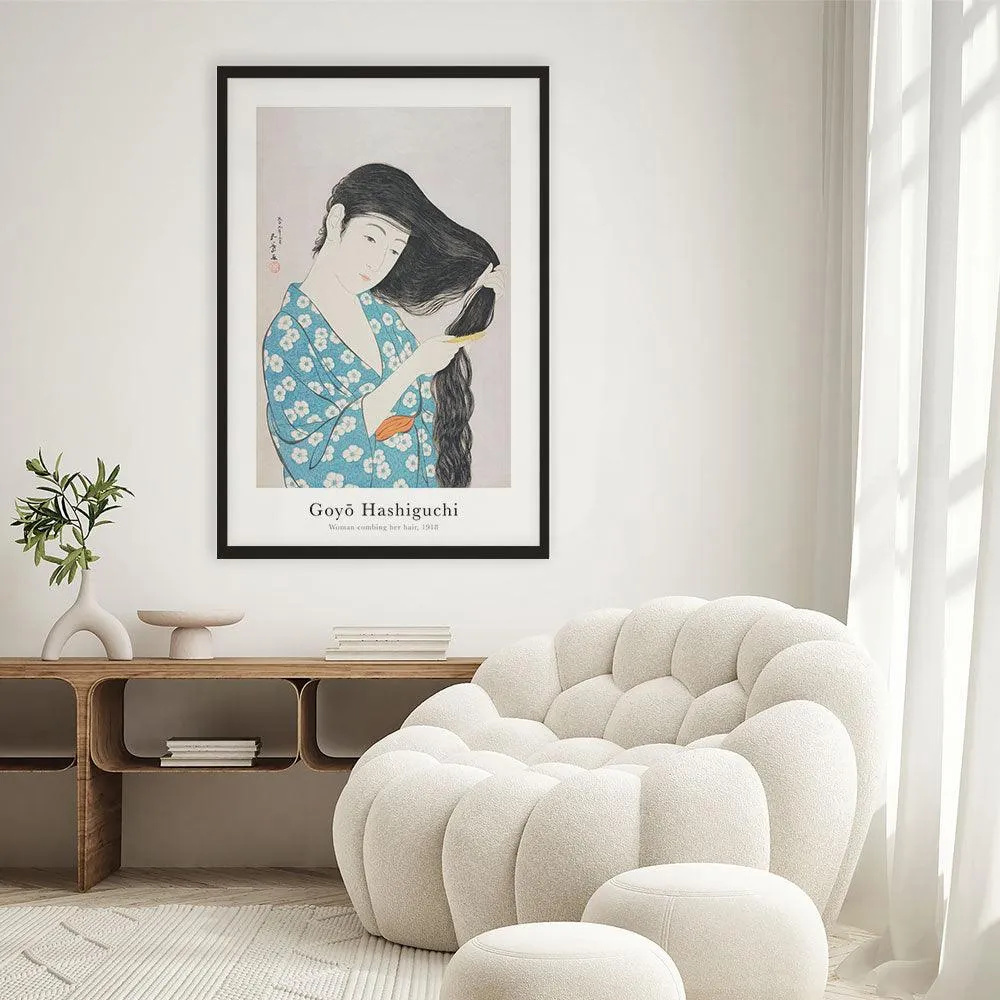 Goyō Hashiguchi - Woman Combing Her Hair