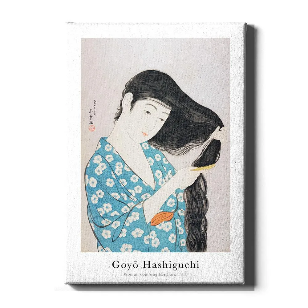 Goyō Hashiguchi - Woman Combing Her Hair