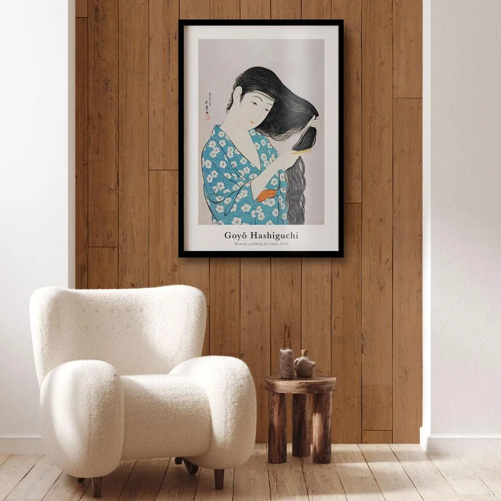 Goyō Hashiguchi - Woman Combing Her Hair