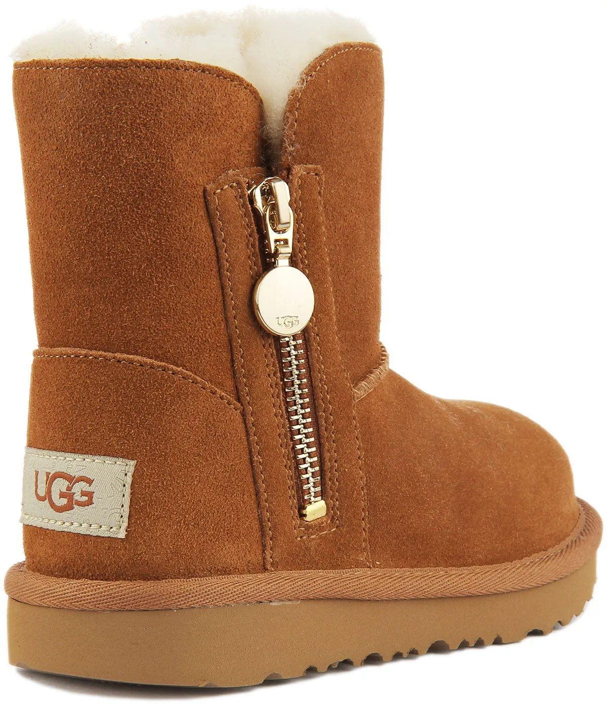 Ugg Australia Bailey Boots In Chestnut For Infants