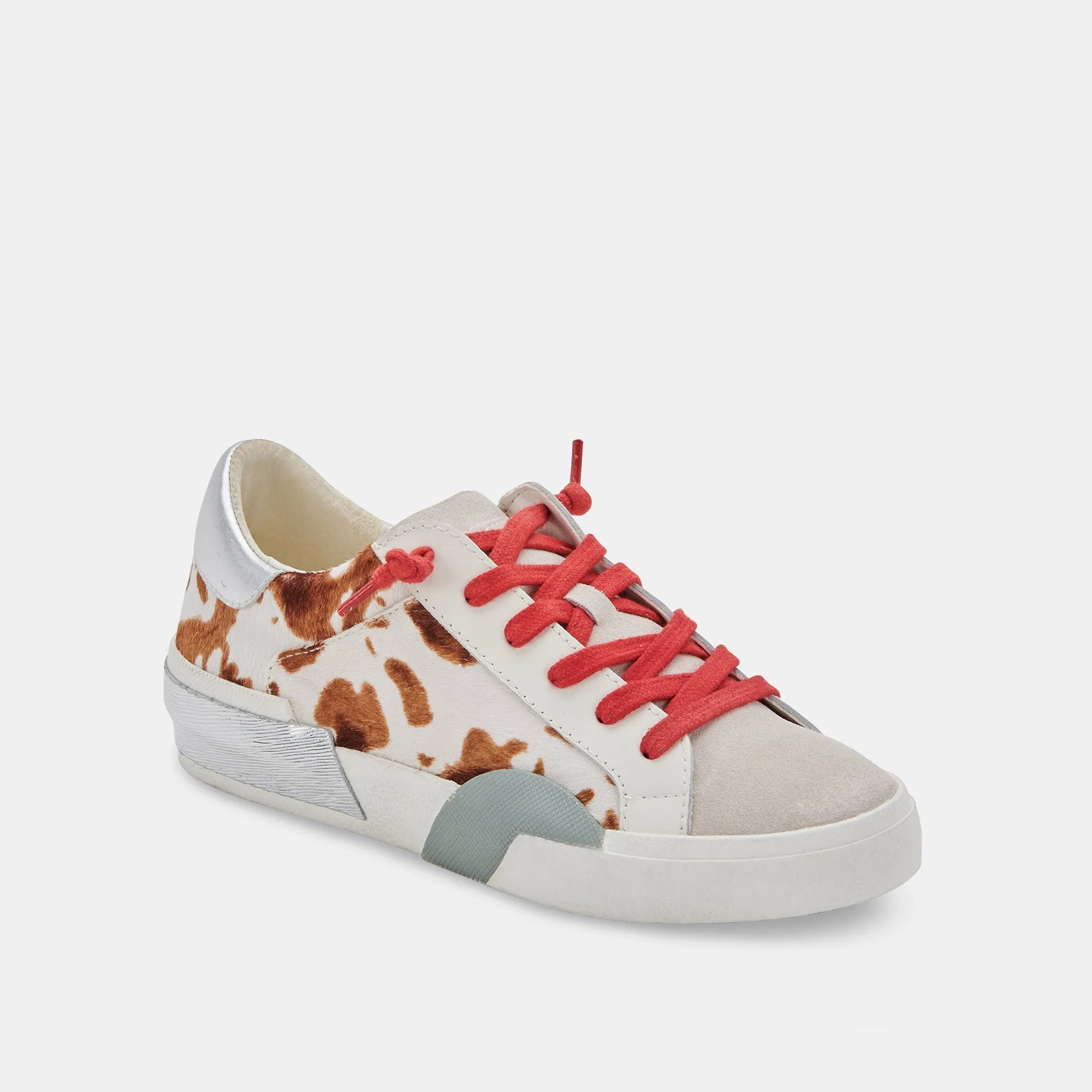 ZINA SNEAKERS TAN CALF HAIR re:vita
